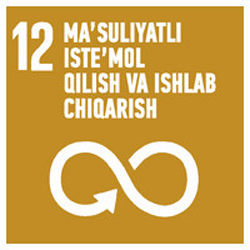 Responsible consumption and production - Goal 12